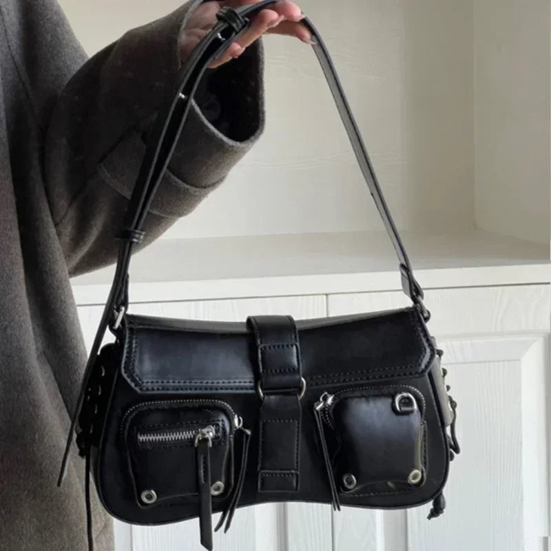 Midnight Noir Shoulder Bag