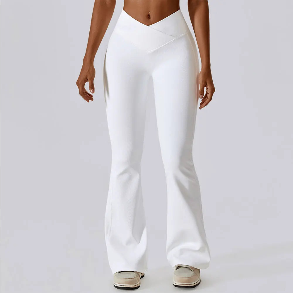 High-Waist Flare Leggings