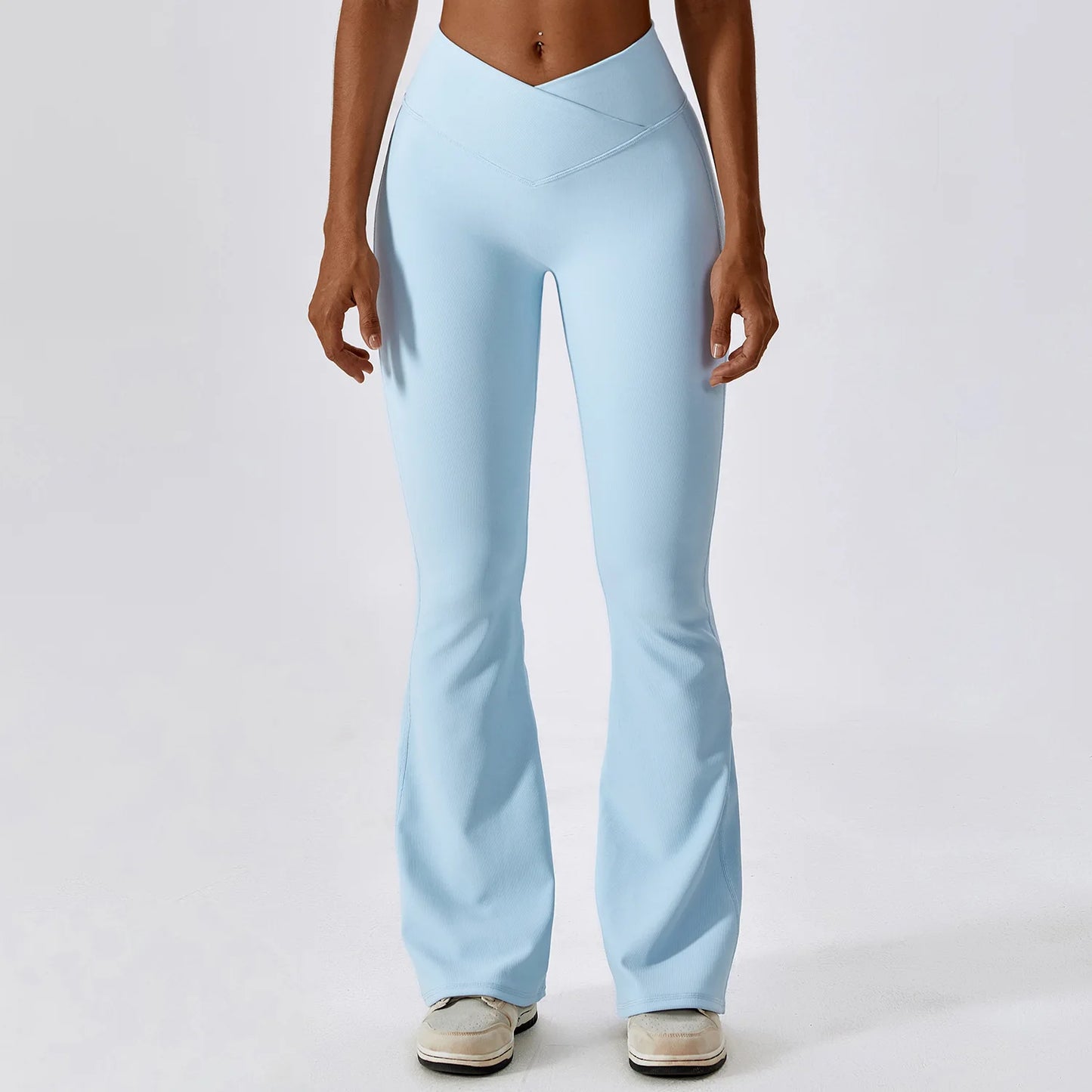 High-Waist Flare Leggings