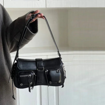 Midnight Noir Shoulder Bag