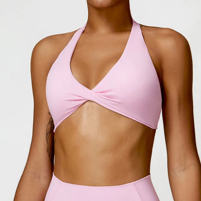 Strappy Back Sports Bra