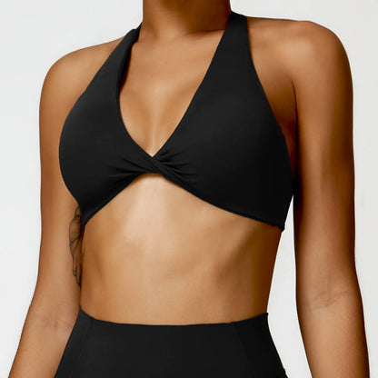 Strappy Back Sports Bra