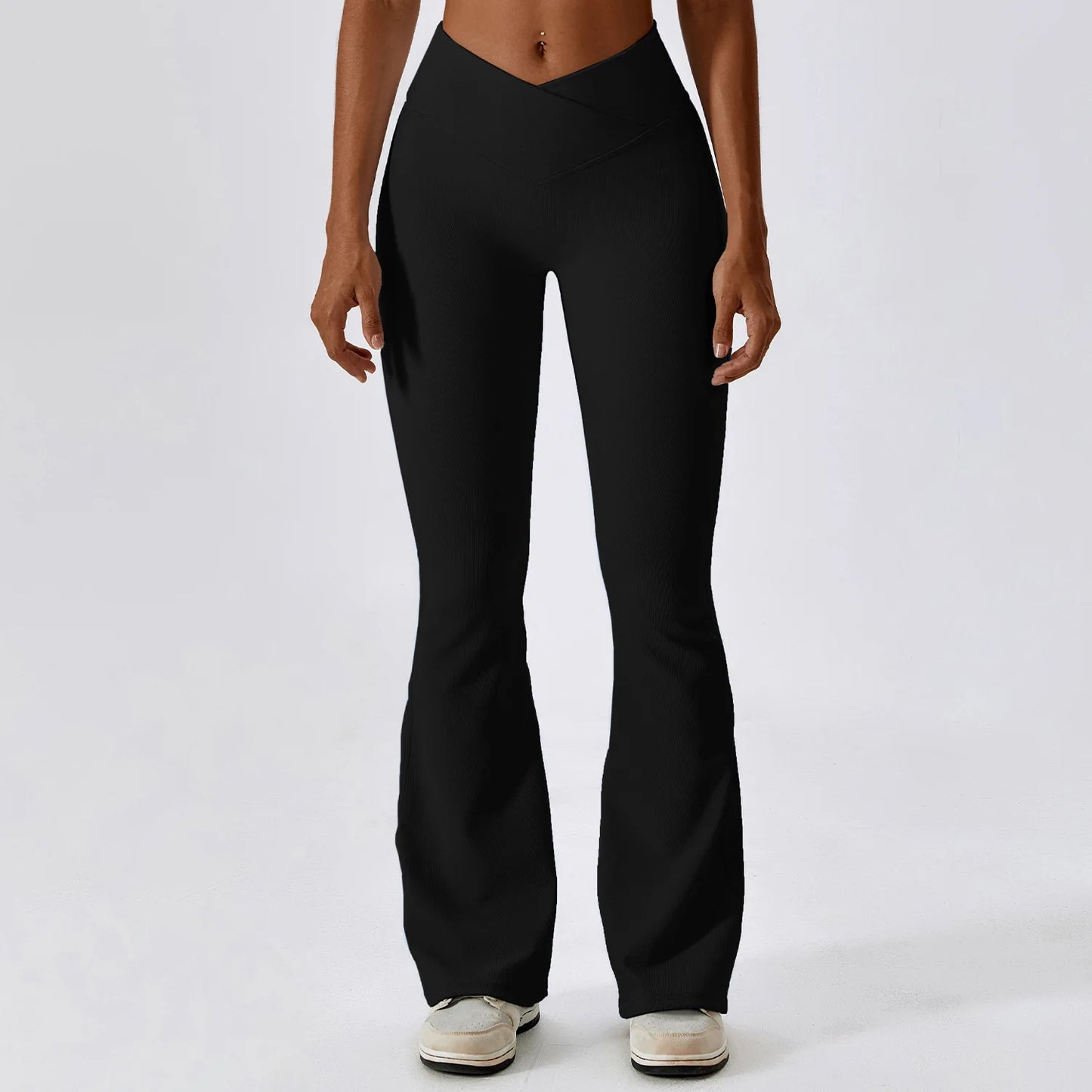 High-Waist Flare Leggings