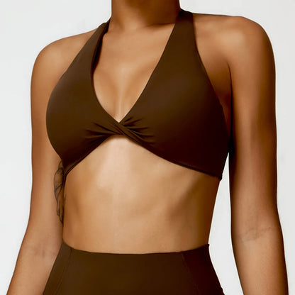 Strappy Back Sports Bra