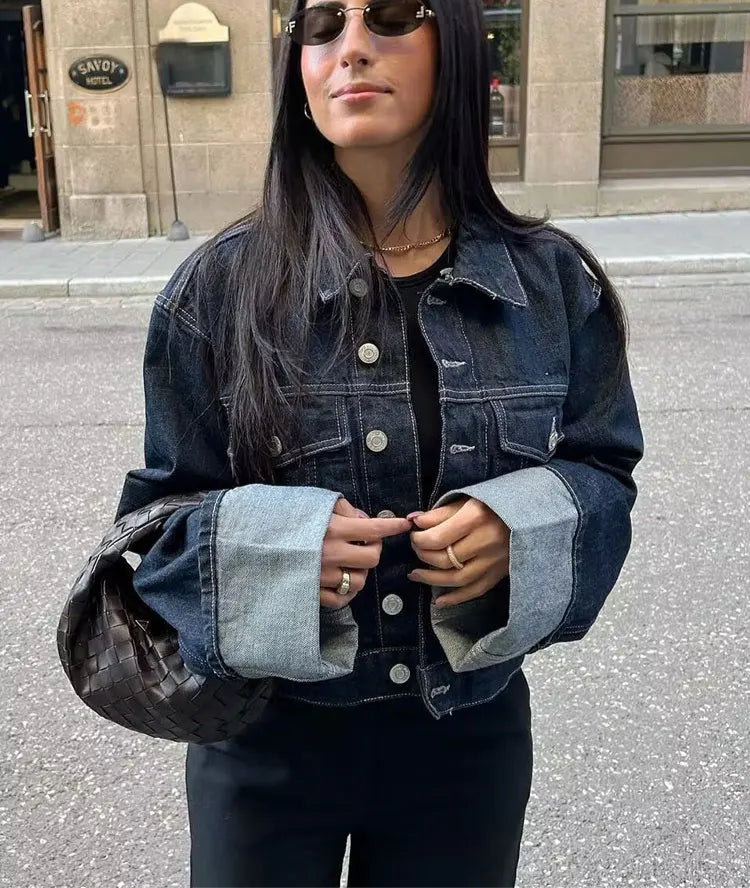 Dark Blue Denim Jacket