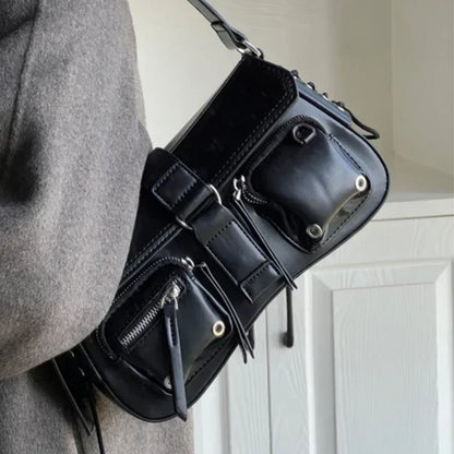 Midnight Noir Shoulder Bag