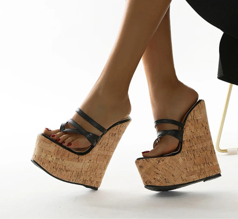 Summer Platform Wedge Heels