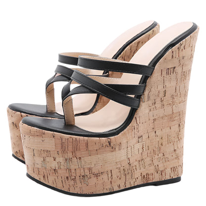 Summer Platform Wedge Heels