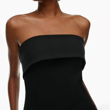 Solid Bandeau Top